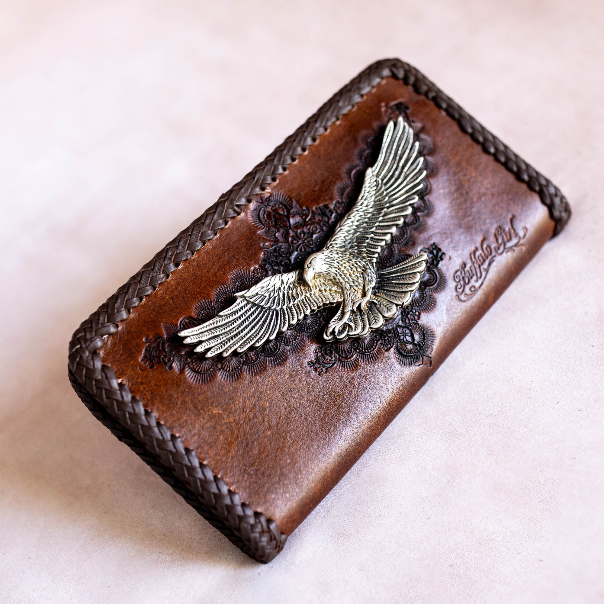 Large Double Sided Pegasus & Rebel Eagle Wallet