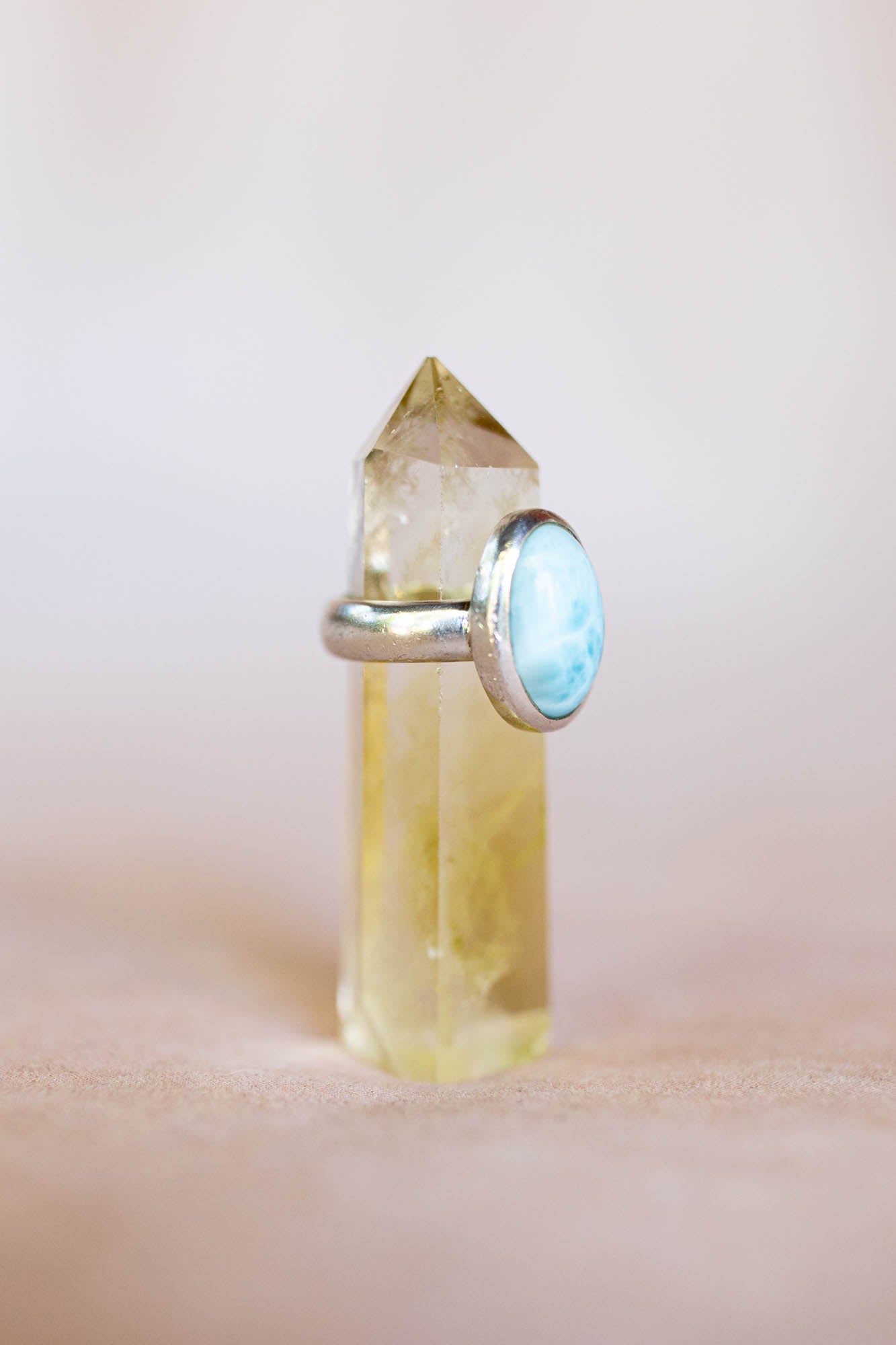 Larimar Ring
