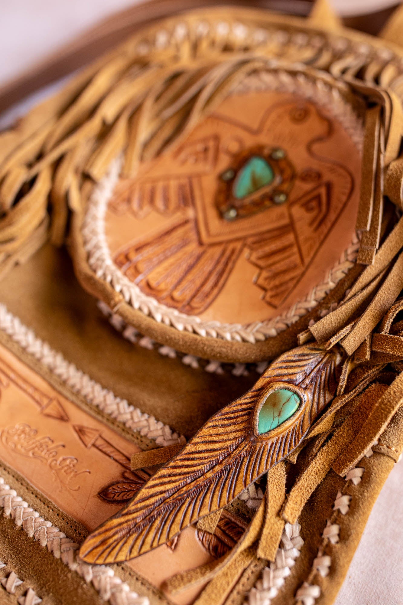 Only The Brave Thunderbird Backpack with Turquoise