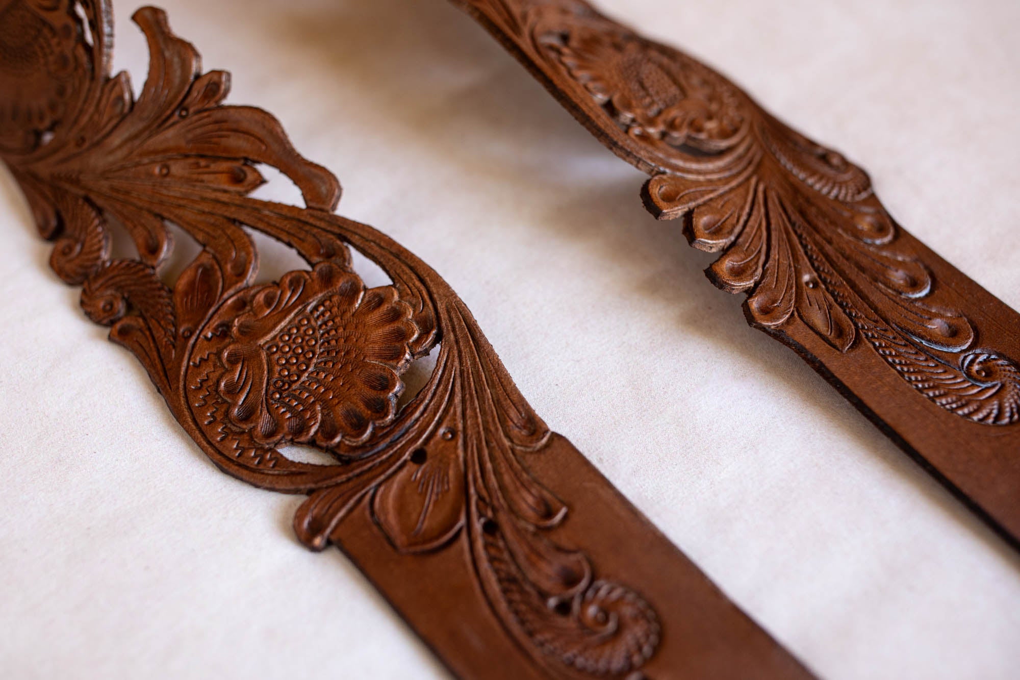 Wild Prairie Cutout Belt