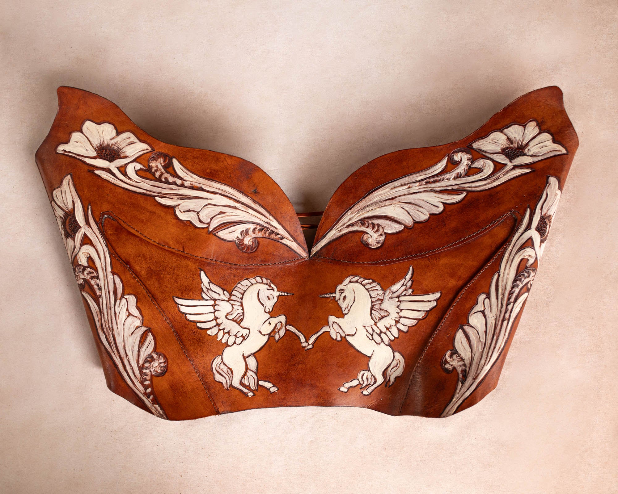 Vintage Buffalo Girl Unicorn Corset