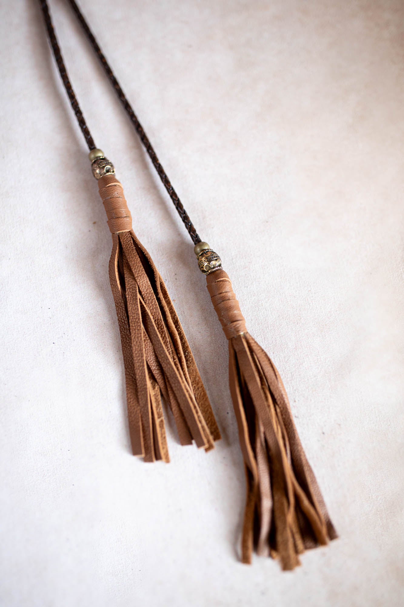 Priestess Bolo Tie with Quartz Crystal