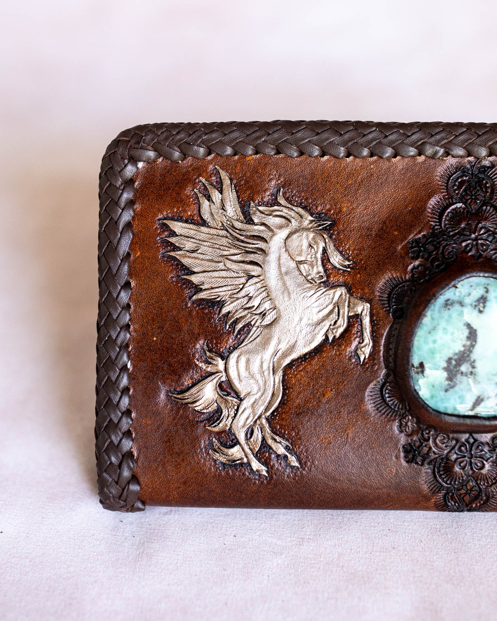 Large Double Sided Pegasus & Rebel Eagle Wallet