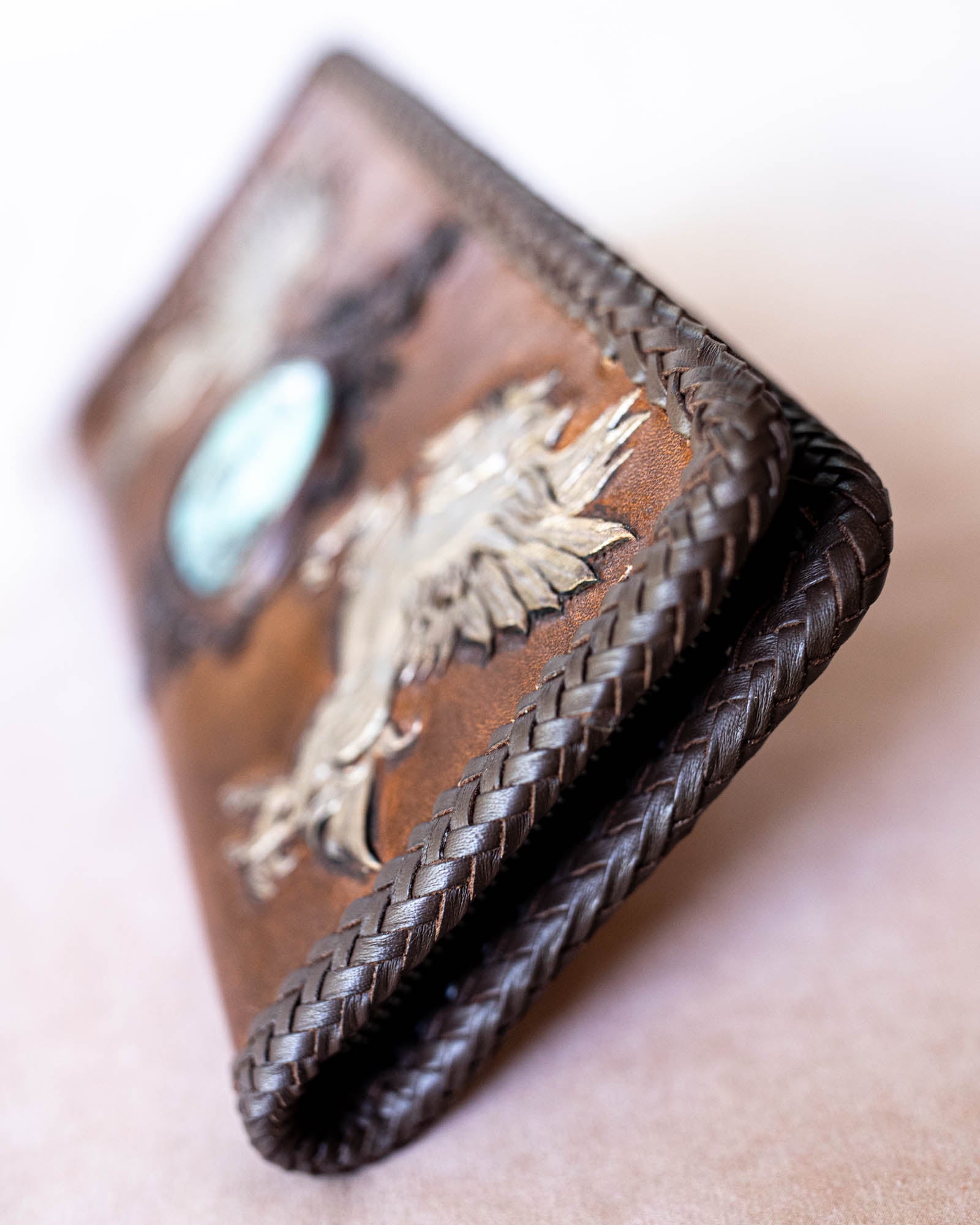 Large Double Sided Pegasus & Rebel Eagle Wallet