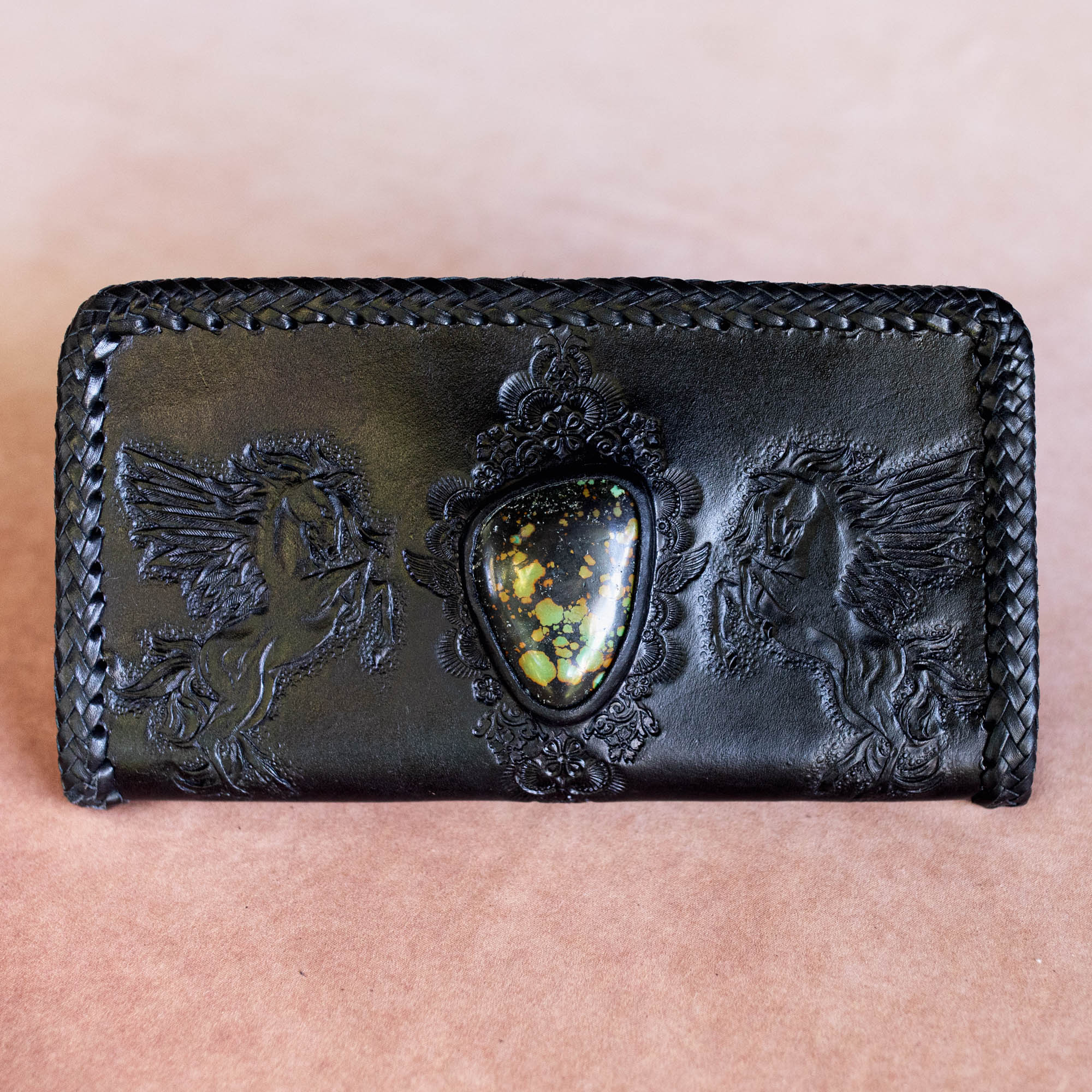 Large Double Sided Pegasus & Rebel Eagle Wallet