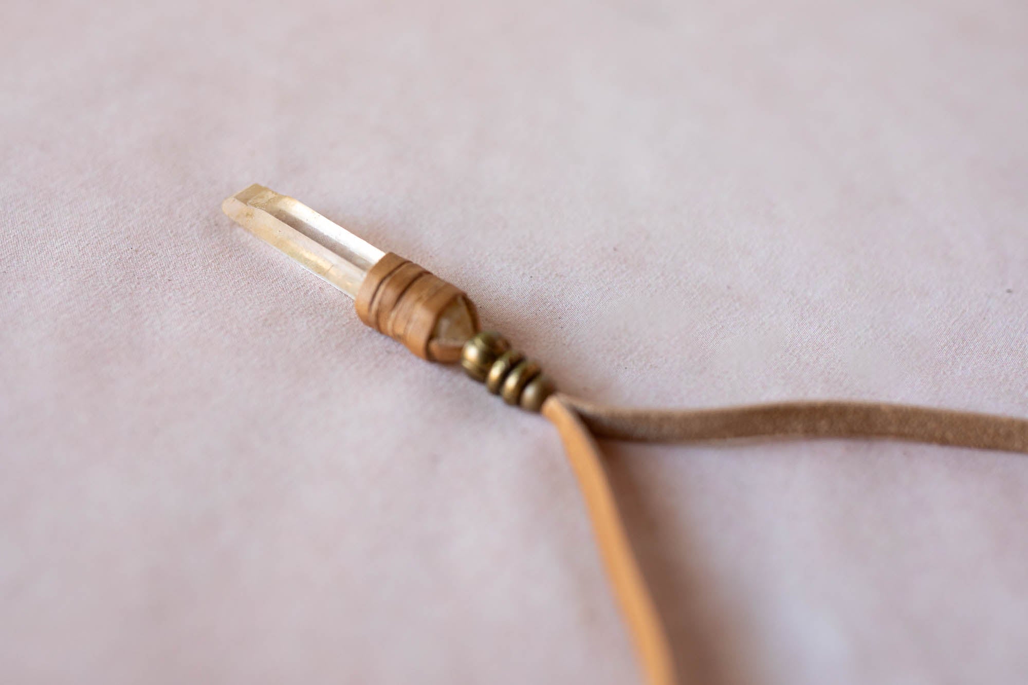 Priestess Necklace with Citrine