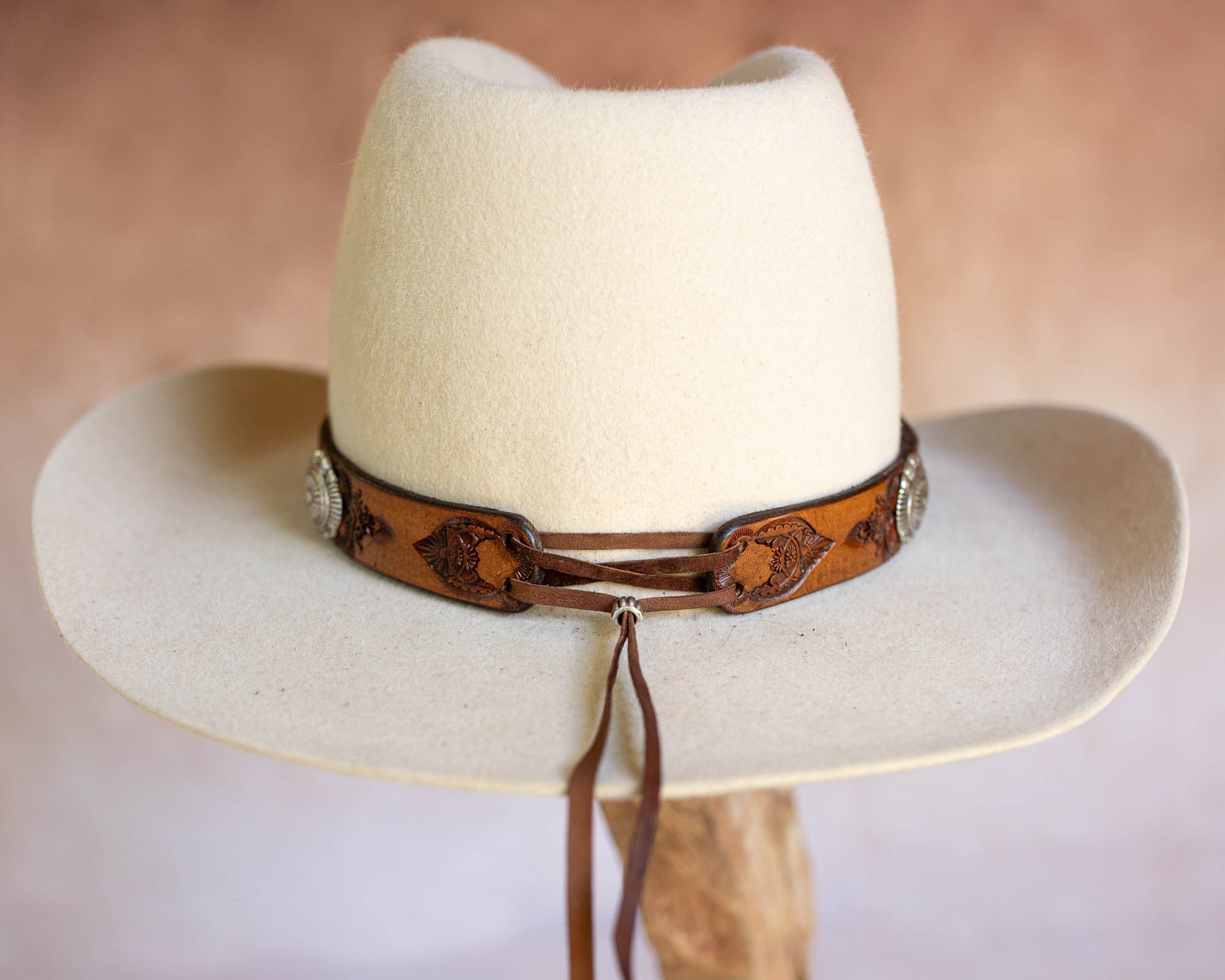 Southwest Concho Hat Band