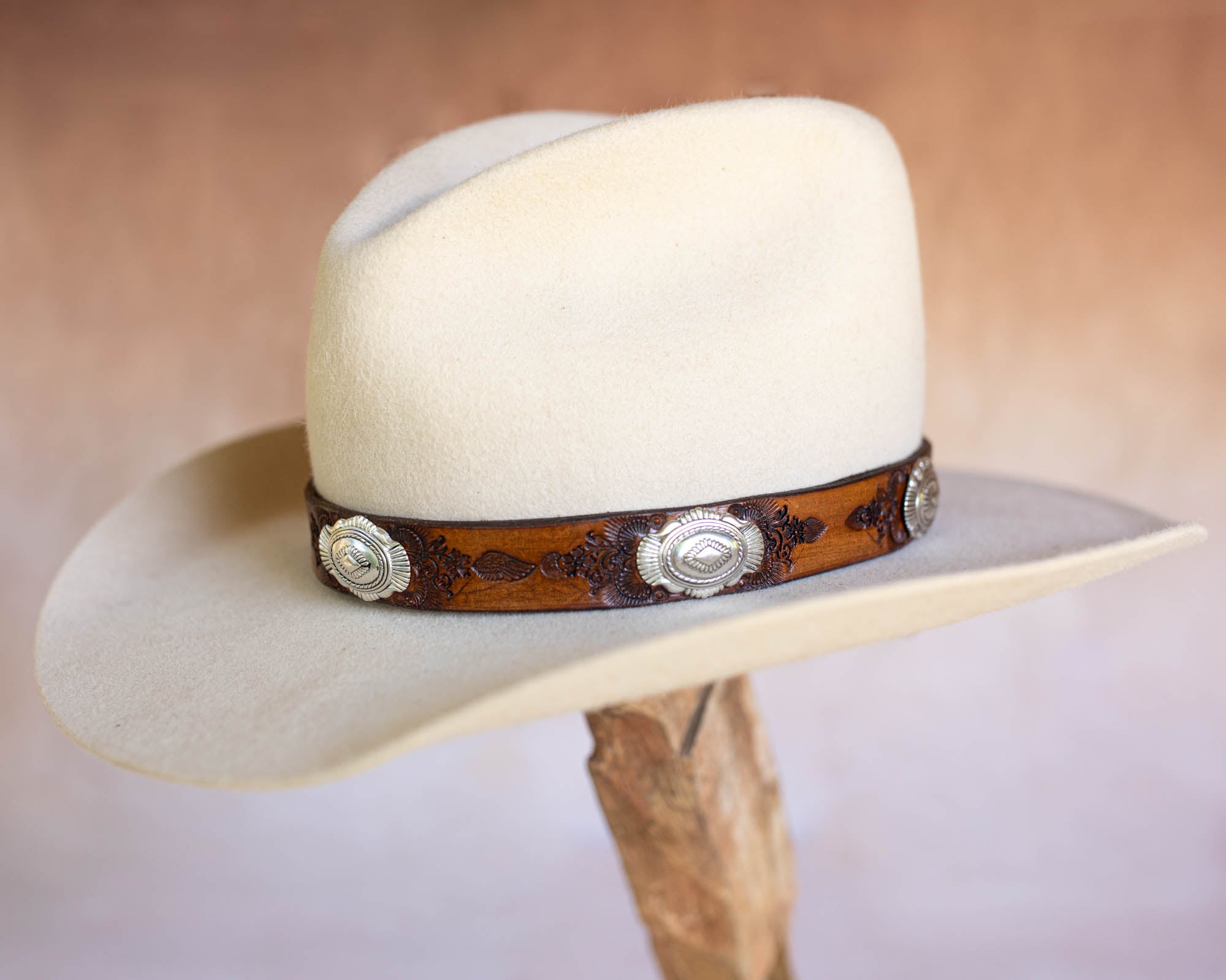 Southwest Concho Hat Band